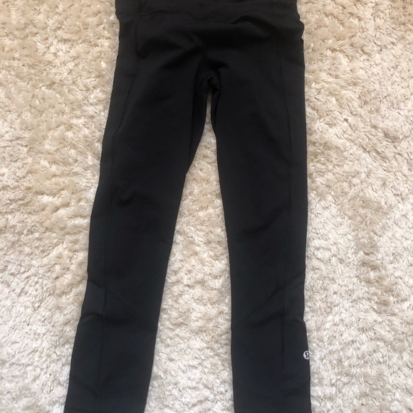 Lululemon 3/4 length leggings - Picture 1 of 2